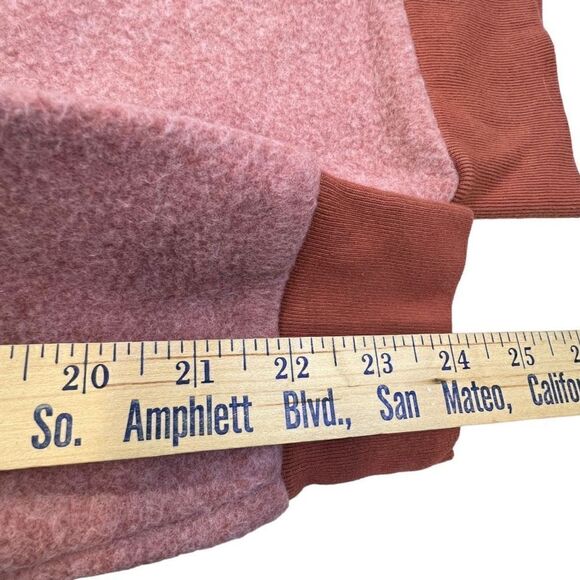 Feat Hoodie Mens Drawstring Long Sleeve Blanket Blend Sweatshirt Cayenne Size XL - Picture 9 of 13